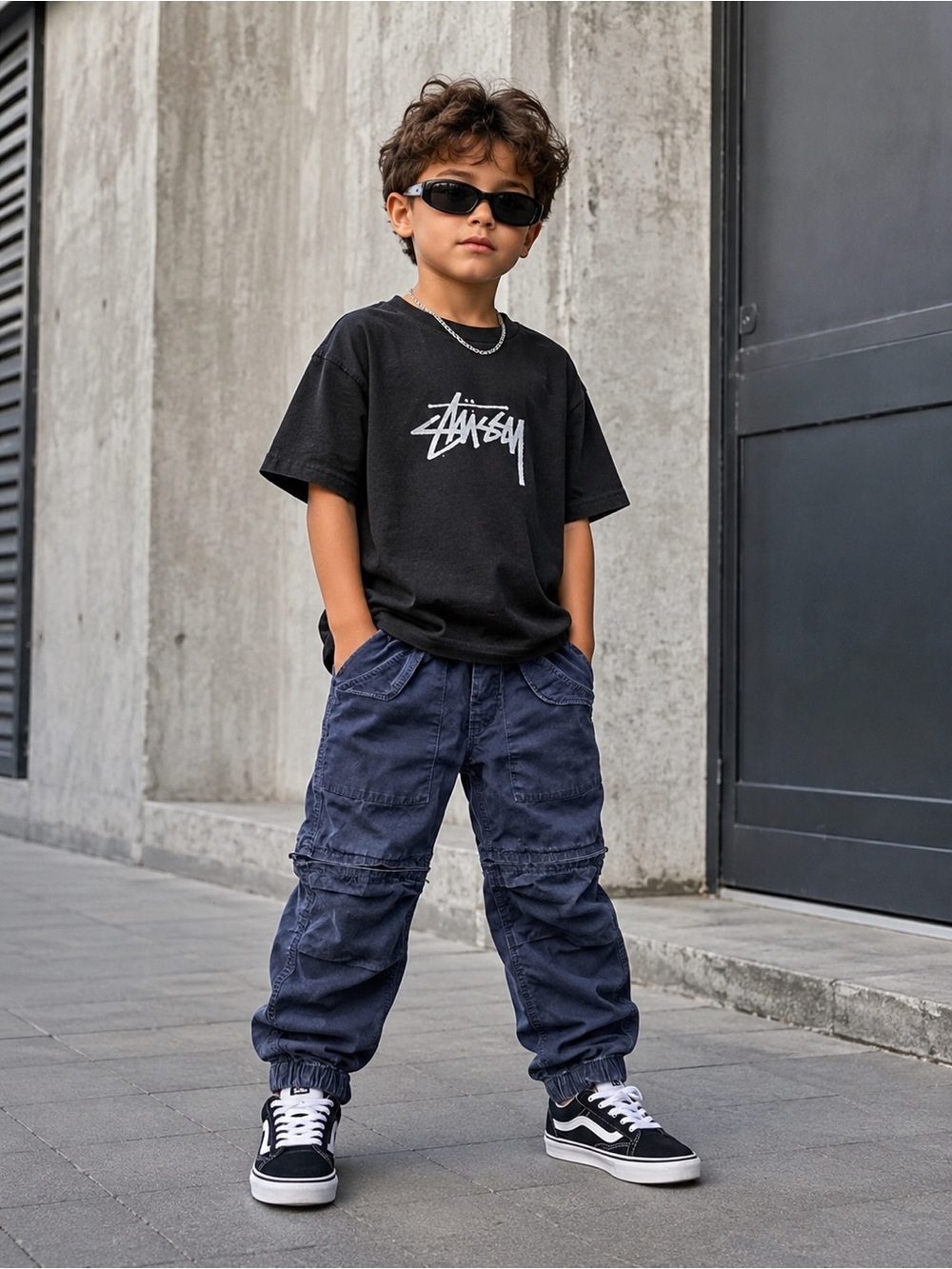 Gap Kids Boys Zip Away Jogger Jeans to Shorts Zip Off Pants S 6-7 Pull On READ!